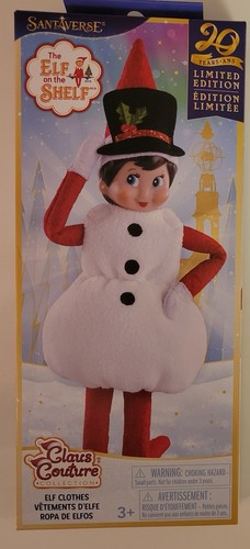 Elf the shelf snowman - on,