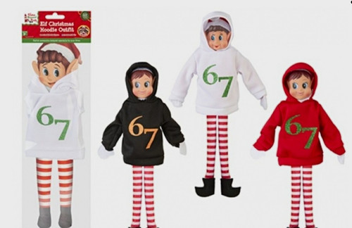The elf shelf christmas - on,