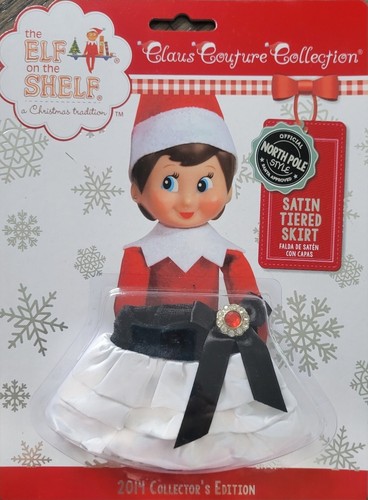 The elf shelf clothes - on,